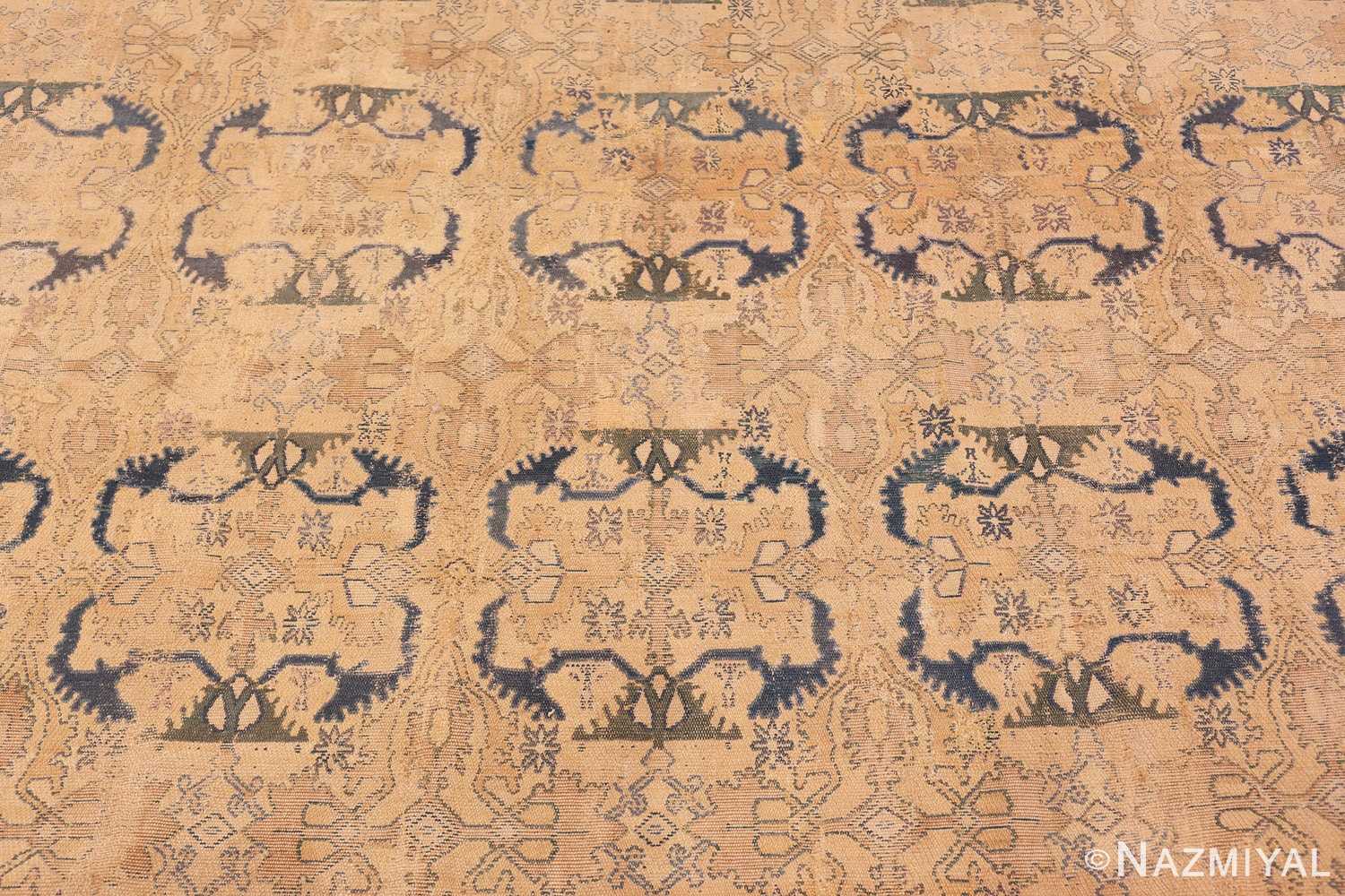 Background Antique Spanish Alcaraz rug 70154 by Nazmiyal