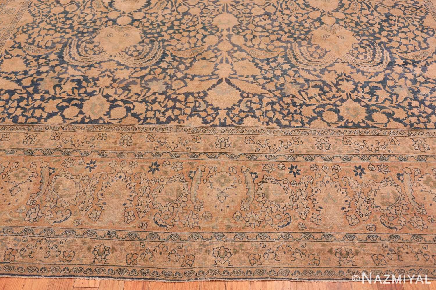 Border Antique Persian Khorassan rug 49545 by Nazmiyal