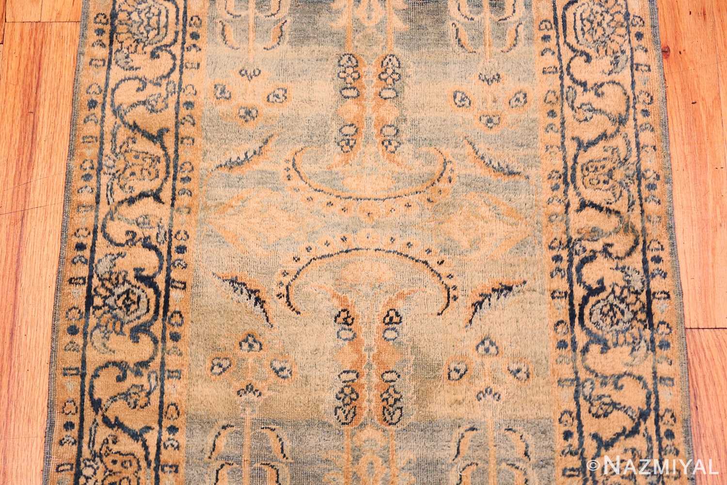 Close-up Antique Persian Kerman rug 70163 by Nazmiyal