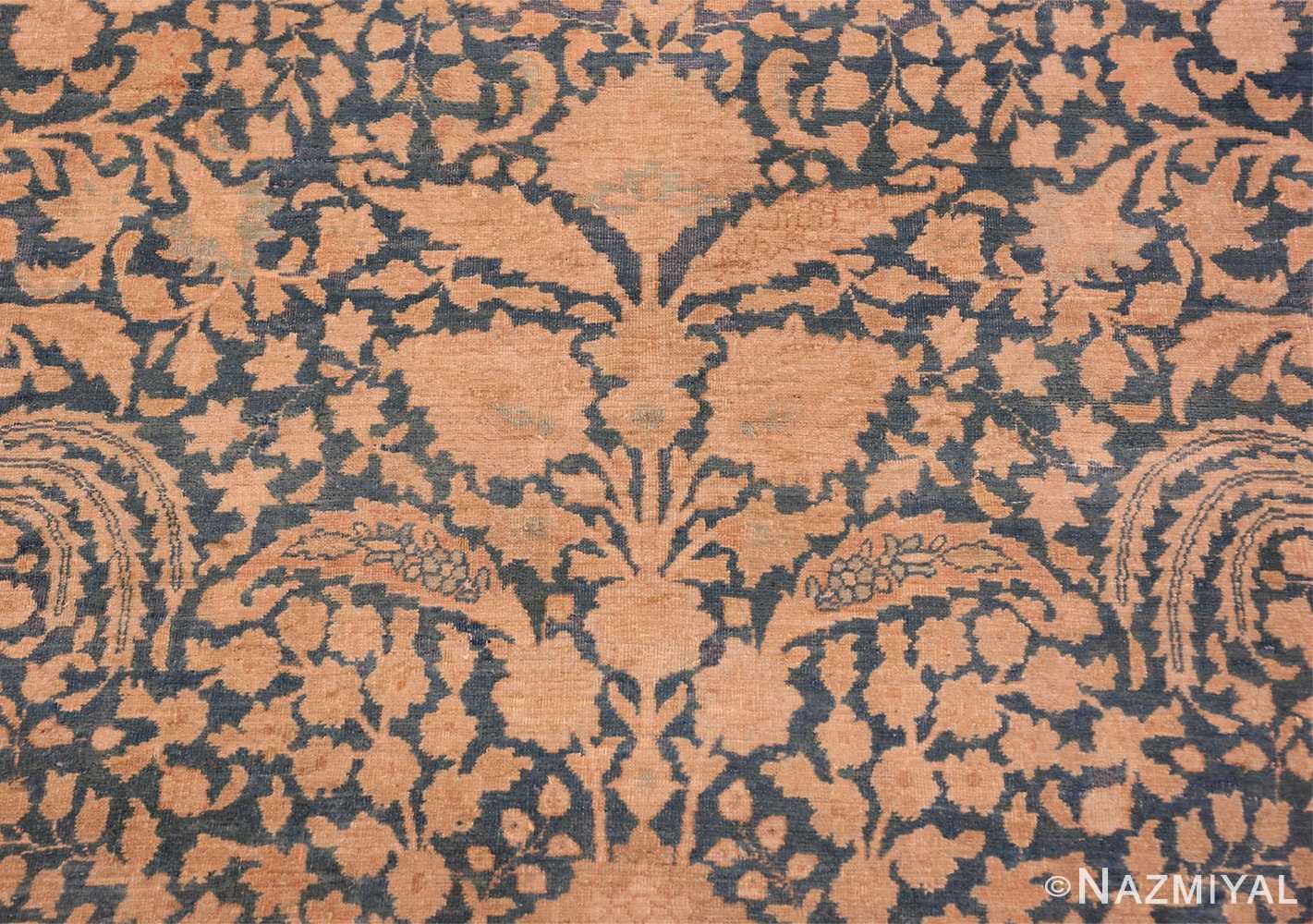 Close-up Antique Persian Khorassan rug 49545 by Nazmiyal