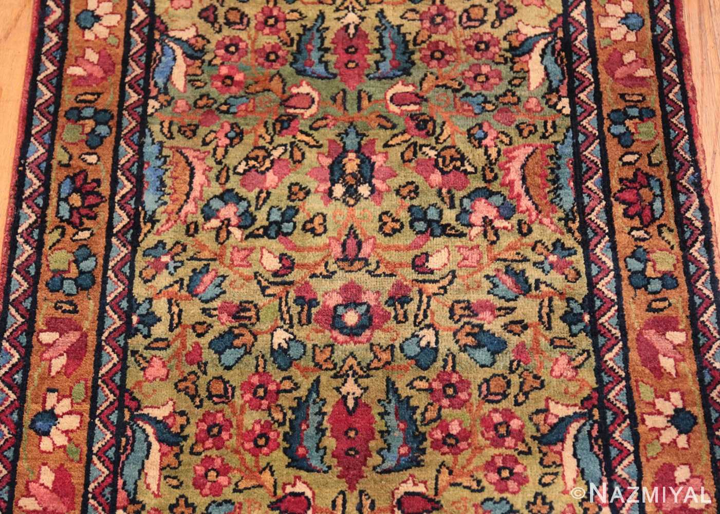 Field Antique Kerman Persian rug 70165 by Nazmiyal