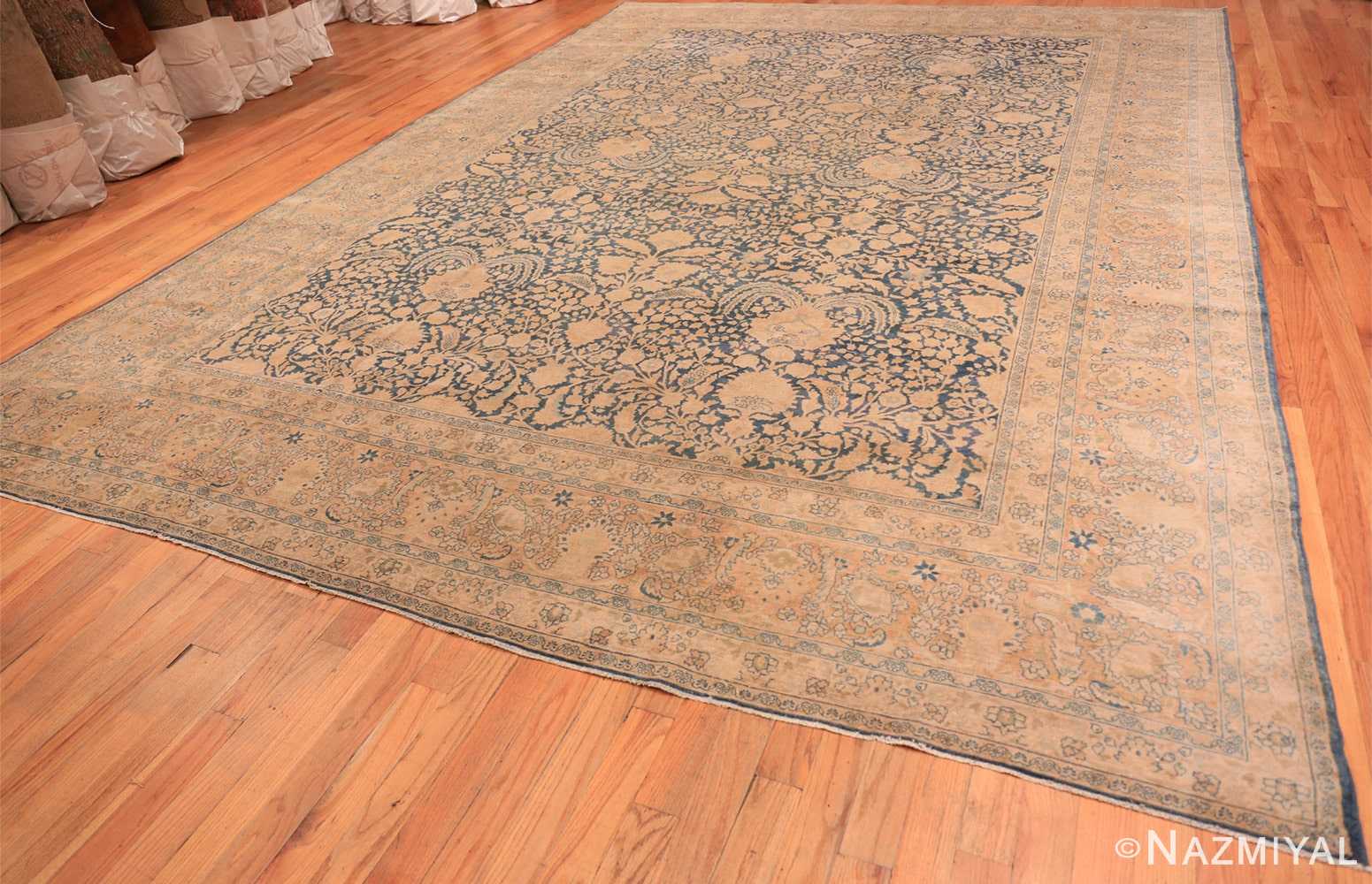 Full Antique Persian Khorassan rug 49545 by Nazmiyal