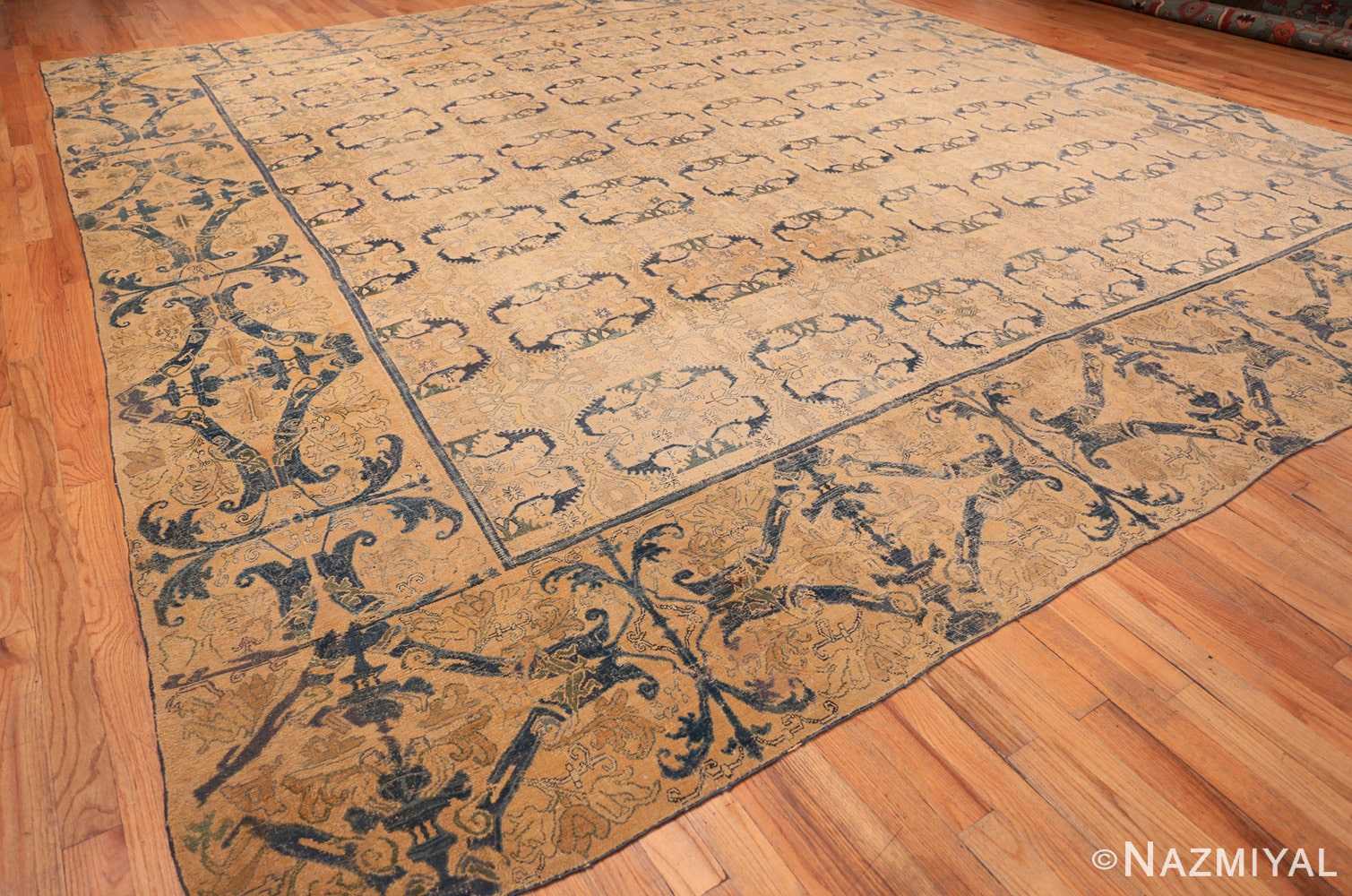 Full Antique Spanish Alcaraz rug 70154 by Nazmiyal
