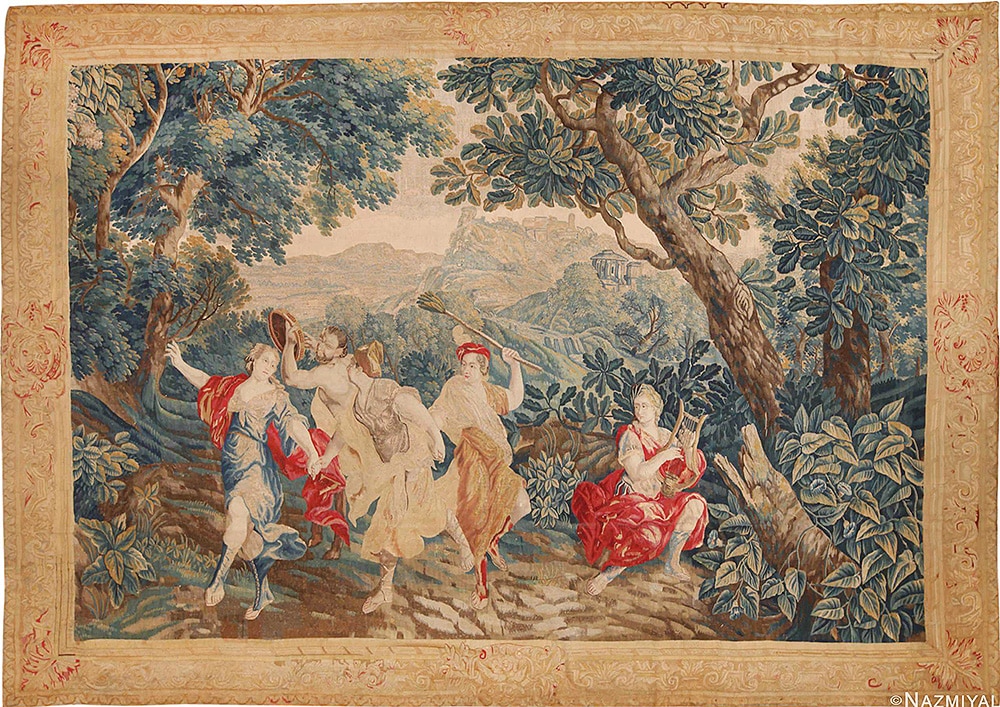 FRENCH, GOBELINS, TAPESTRY OF 'FEBRUARY', FROM THE SERIES OF 'LES