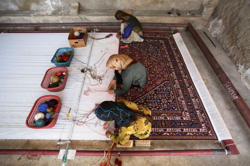 Tissage de tapis arabes |  Nazmiyal