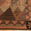 Corner antique American Hooked rug 50173 by Nazmiyal