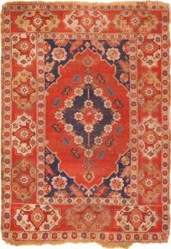 Full view 17th century antique Transylvanian rug 70169 by Nazmiyal antique rugs collection