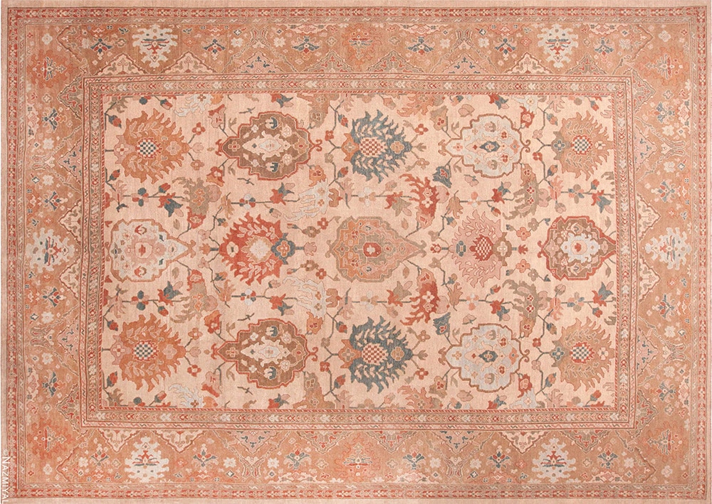 Modern Persian Sultanabad Rug #72160 by Nazmiyal Antique Rugs