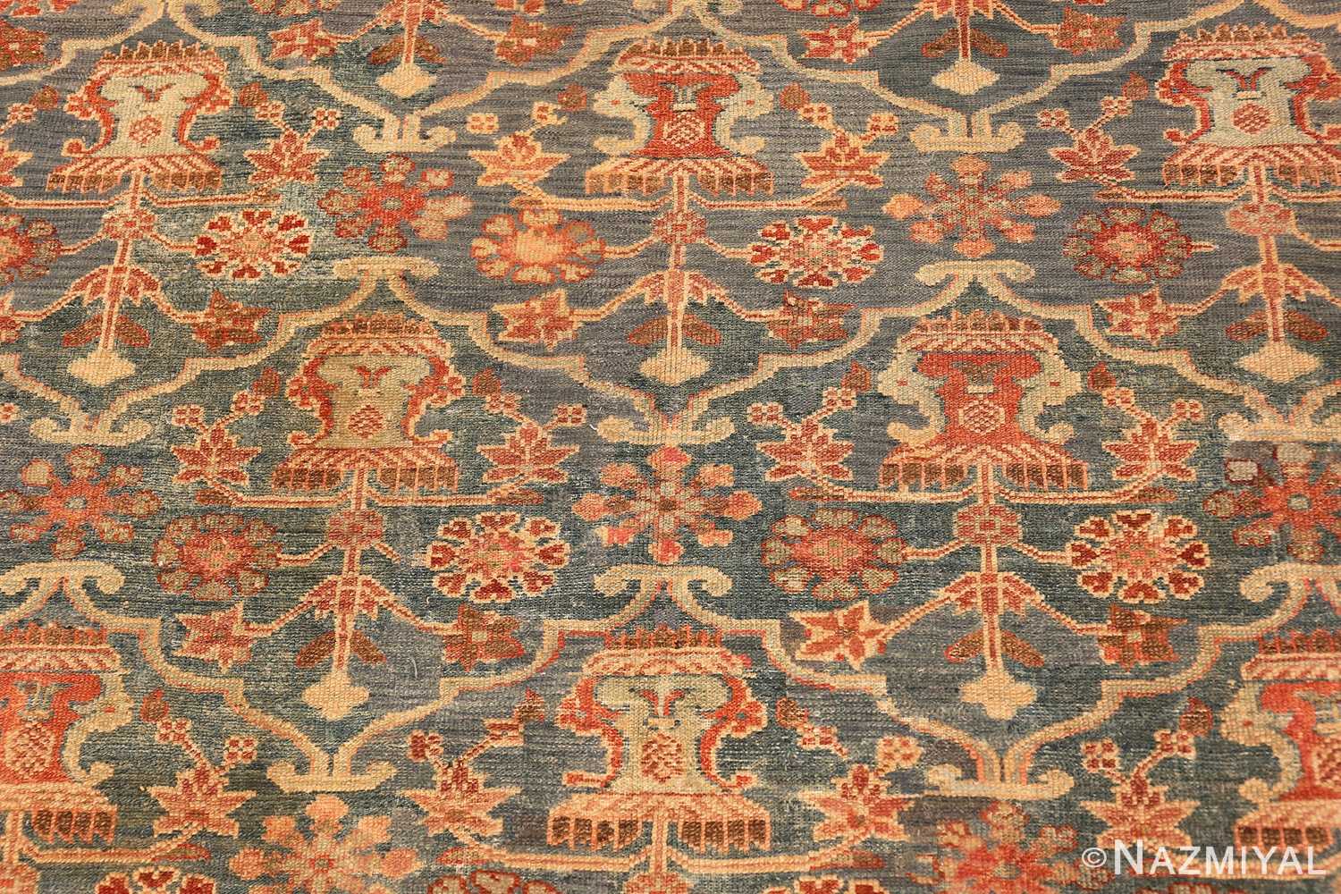 Background antique Persian Bibikabad rug 49515 by Nazmiyal