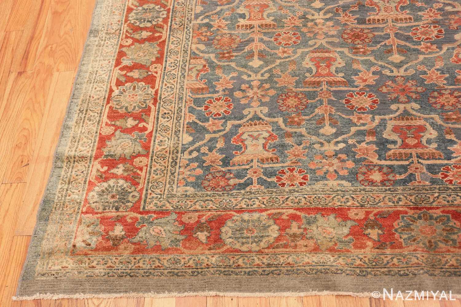 Corner antique Persian Bibikabad rug 49515 by Nazmiyal