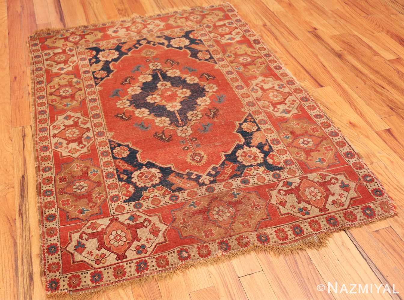 Full 17th century antique Transylvanian rug 70169 by Nazmiyal antique rugs collection