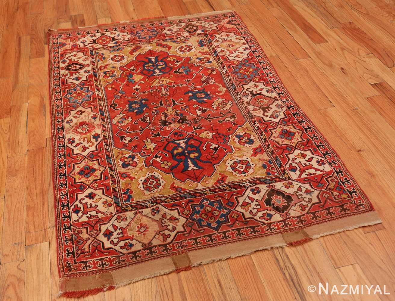 Full Antique 17th century Transylvanian Turkish rug 70178 by Nazmiyal