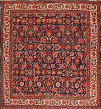 Full view antique Persian Malayer rug 70202 by Nazmiyal