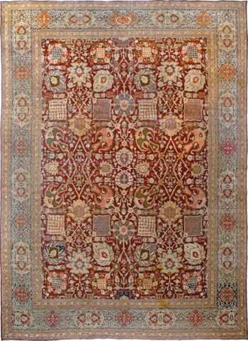 Antique Persian Tabriz Rug by Nazmiyal