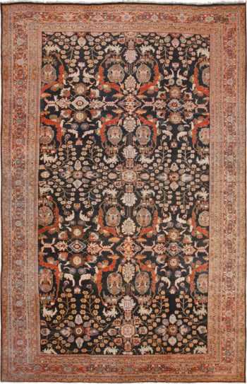Large Antique Persian Sultanabad Rug 70292 by Nazmiyal NYC