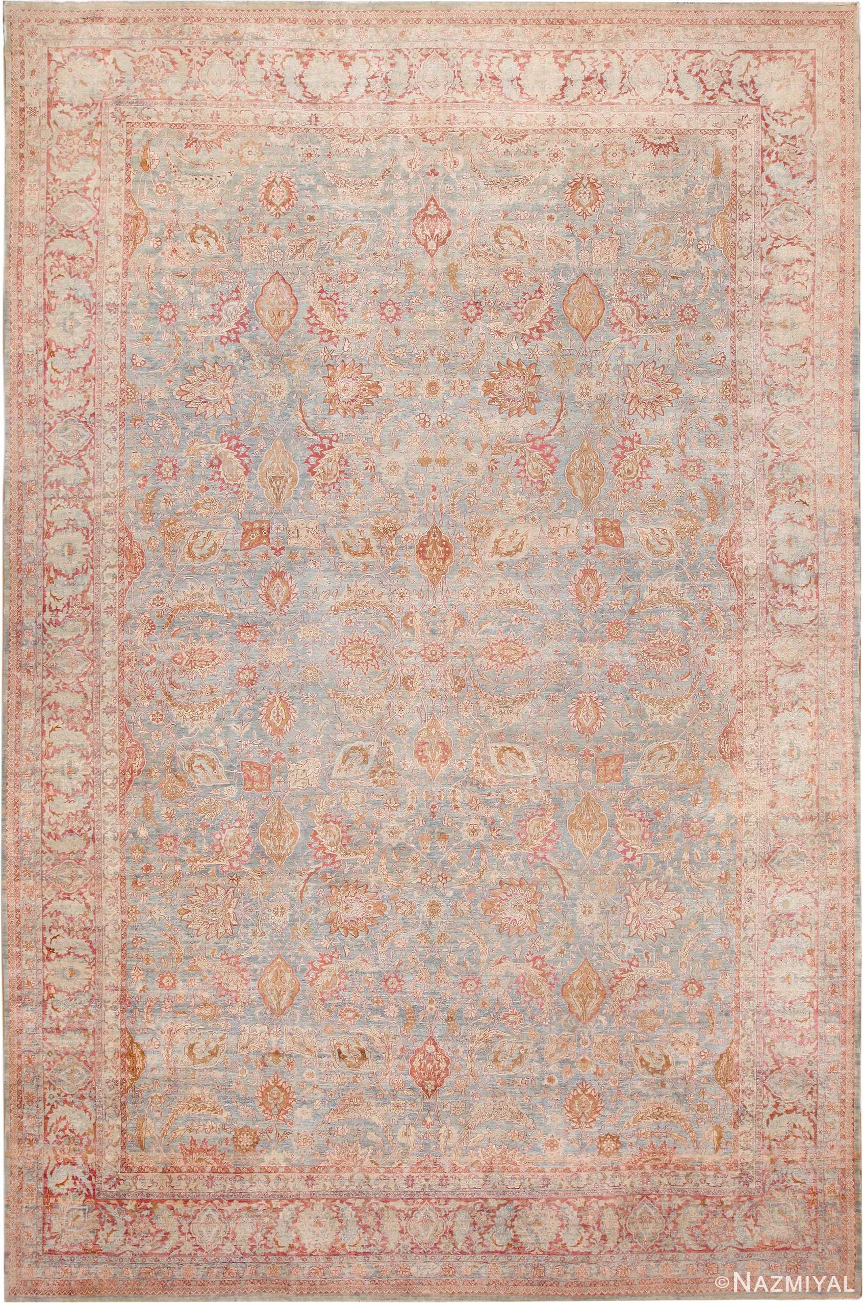 Large Antique Persian Kerman Rug 49835 Nazmiyal Antique Rugs