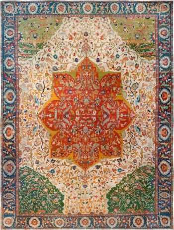 Antique Persian Tabriz Rug by Nazmiyal
