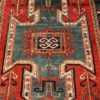 Close Up Antique Tribal Kazak Caucasian Rug 70302 by Nazmiyal NYC