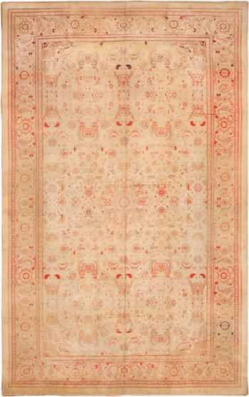 Large Antique Amristar Indian Rug 70304 by Nazmiyal NYC