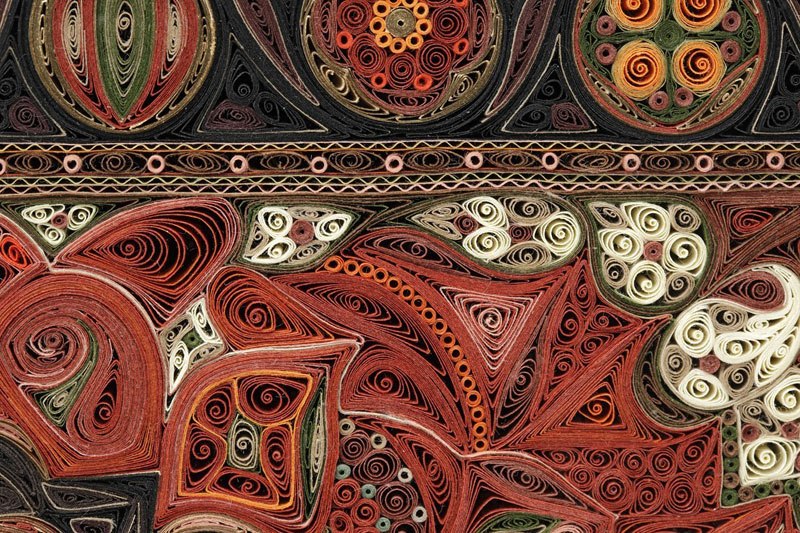 Paper Quilling Detail Lisa Nilsson Nazmiyal