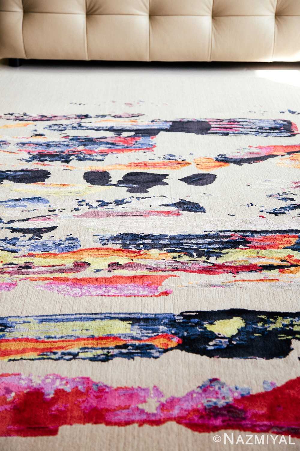 Texture Of Modern Expressionist Collection Rug 152809632 by Nazmiyal NYC