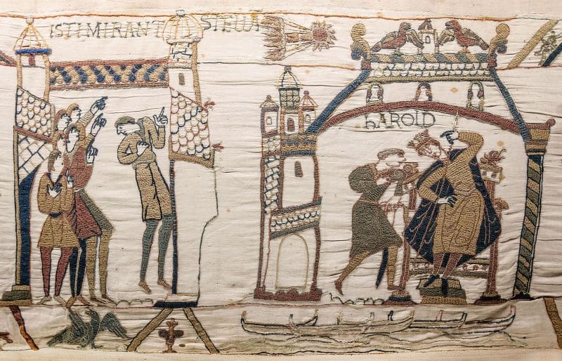 Bayeux Tapestry King Harold Nazmiyal