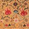 Corner Of Antique Silk Uzbek Suzani Embroidery Textile 70344 by Nazmiyal NYC