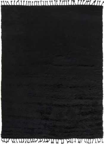 Black Contemporary Modern Boho Chic Room Size Carpet #142724033 by Nazmiyal Antique Rugs
