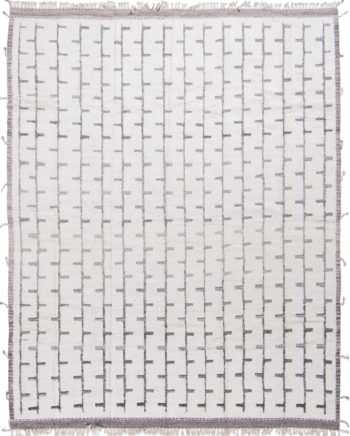 Geometric Primitive Design Modern Boho Chic Wool Rug #142794730 by Nazmiyal Antique Rugs