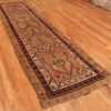 Whole View Of Antique Serab Persian Runner 44402 by Nazmiyal NYC
