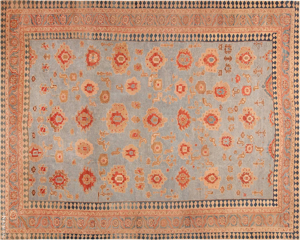 Antique Persian Bakshaish Rug #71965 by Nazmiyal Antique Rugs