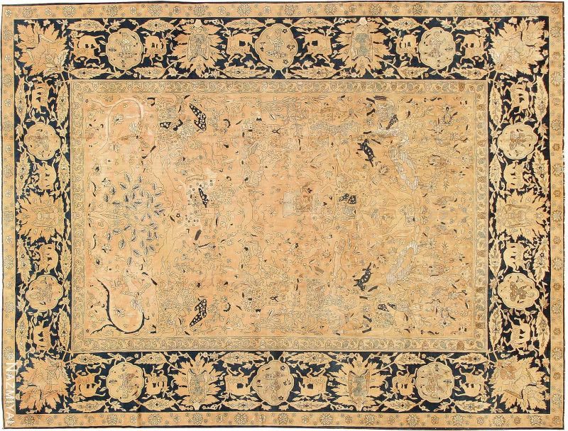 Wool and Silk Rugs  Antique Silk With Wool Carpets