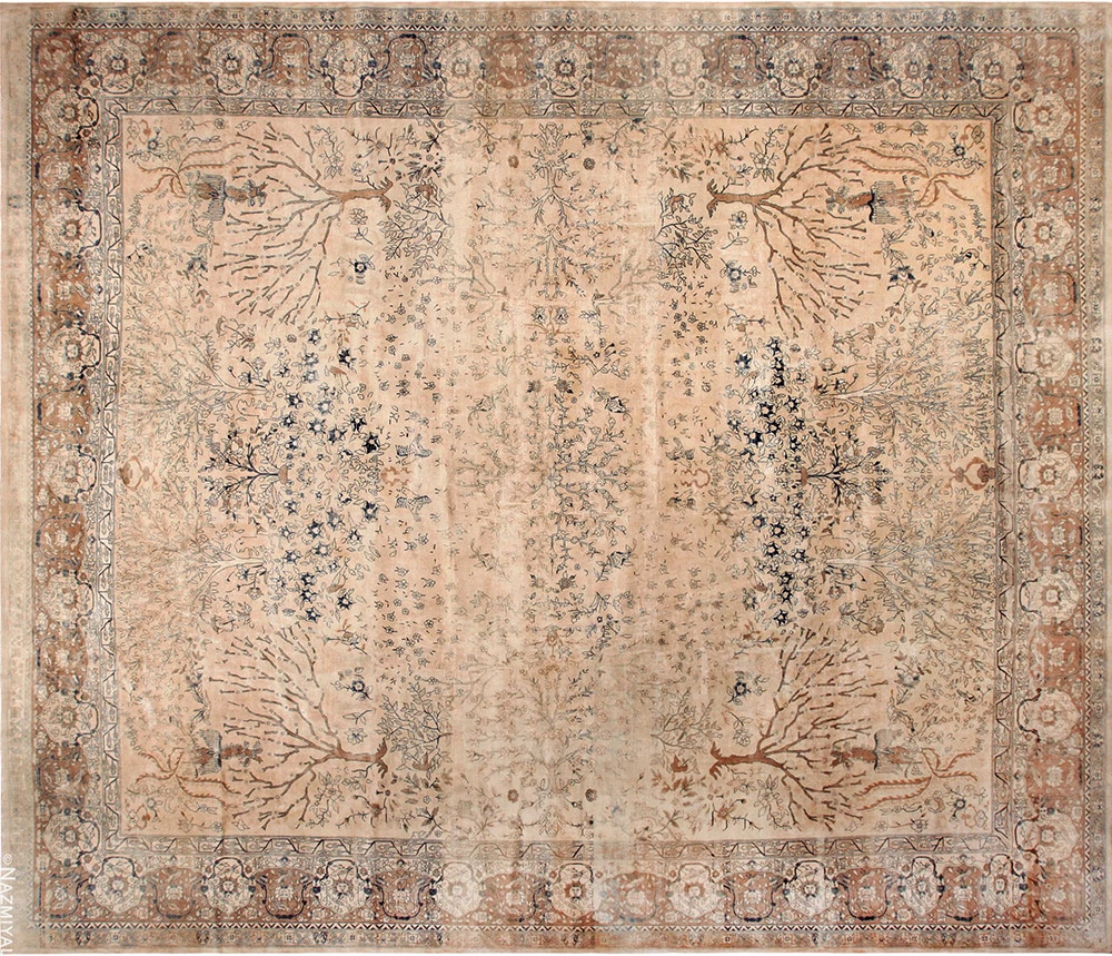 Antique India Rug #71767 by Nazmiyal Antique Rugs
