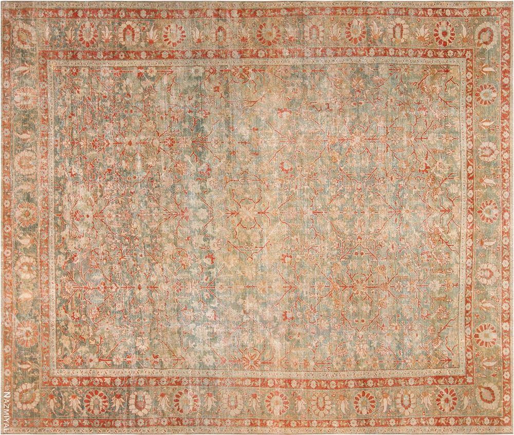 Antique Persian Sultanabad Rug #72118 by Nazmiyal Antique Rugs