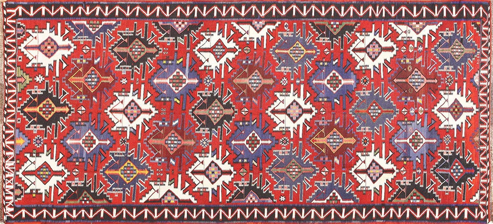 Antique Tribal Turkish Kilim Rug #50679 by Nazmiyal Antique Rugs