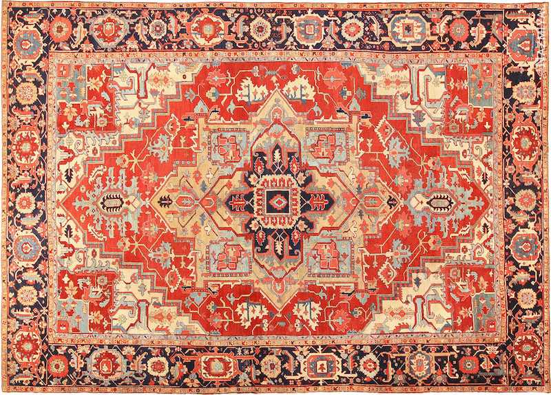 Antique Rugs in Celebrity Homes | Celebrity Interiors With Antique Crapets