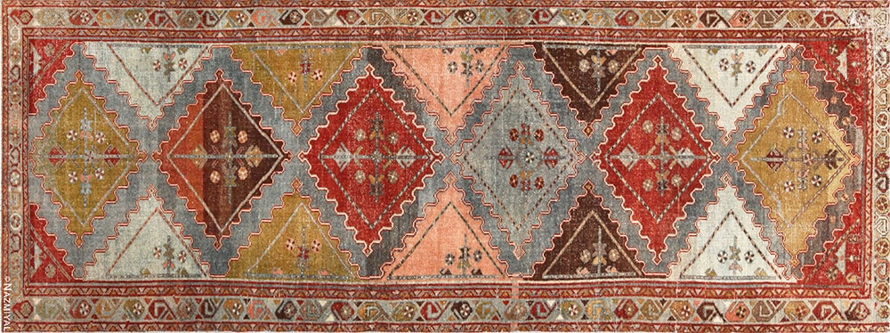 Tribal Persian Malayer Runner Rug #72155 by Nazmiyal Antique Rugs
