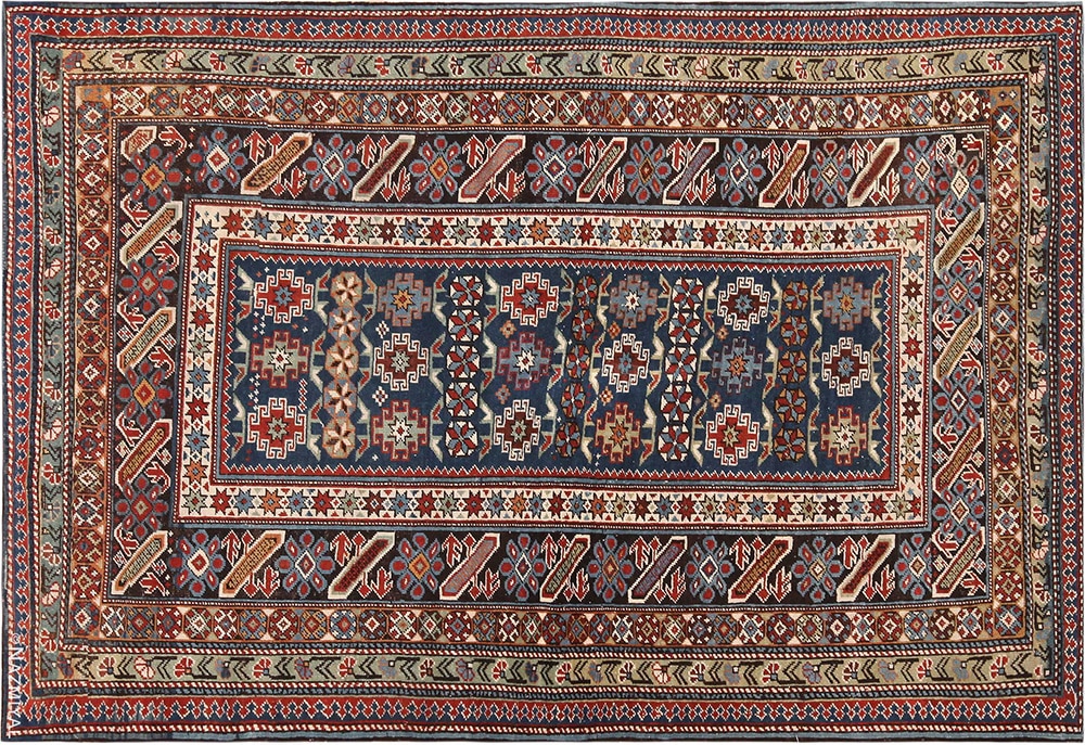 Antique Tribal Caucasian Chi Ci Rug #72113 by Nazmiyal Antique Rugs