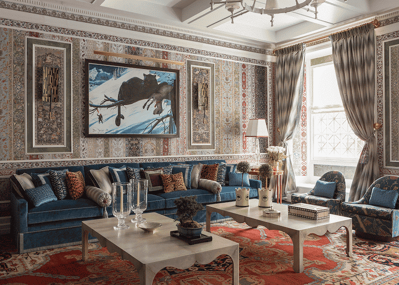 Diseño de Interiores Maximalista Antiguo y Vintage Nazmiyar