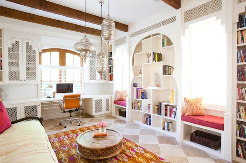 Moroccan Home Decor Ideas - Mediterranean - Living Room - Los Angeles - by  Badia Design Inc. | Houzz IE
