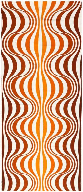 Vintage Scandinavian Verner Panton “Mira Spectrum” Textile 47832 by Nazmiyal NYC