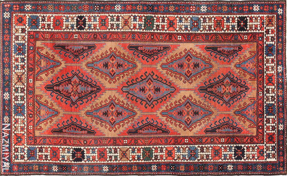Antique Northwest Persian Rug #49641 by Nazmiyal Antique Rugs
