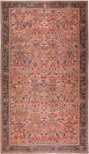 Oversized Antique Persian Sultanabad Rug 70384 by Nazmiyal NYC