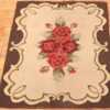 Whole View Of Antique American Hooked Rug 40326 by Nazmiyal NYC