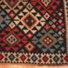 Corner Of Antique Tribal Caucasian Shirvan Kilim Rug 70418 by Nazmiyal NYC