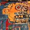 Face Of Modern Basquiat Inspired Art Rug 70550 by Nazmiyal NYC