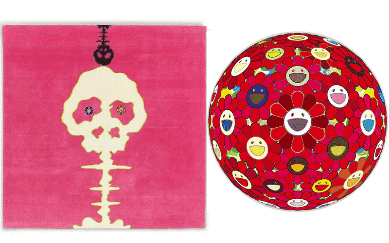 Pop Art Carpets: Takashi Murakami Rugs for Louis Vuitton
