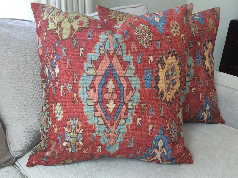 S Inspired By Persian Rugs, Persian Rug Style Throw Pillows