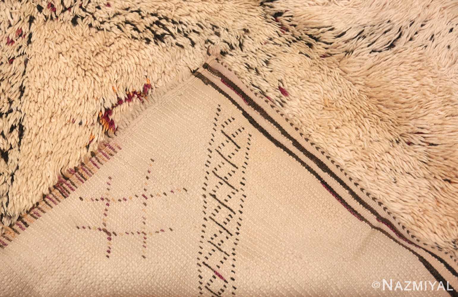 Weave Of Vintage Moroccan Rug 70528 by Nazmiyal NYC