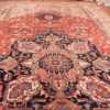 Whole View Of Oversized Antique Persian Heriz Serapi Rug 70433 by Nazmiyal NYC